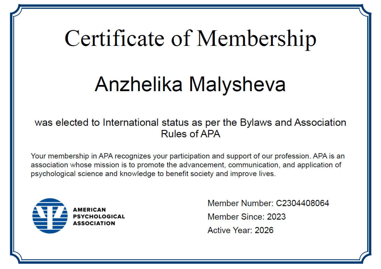 American Psychological Association (APA)